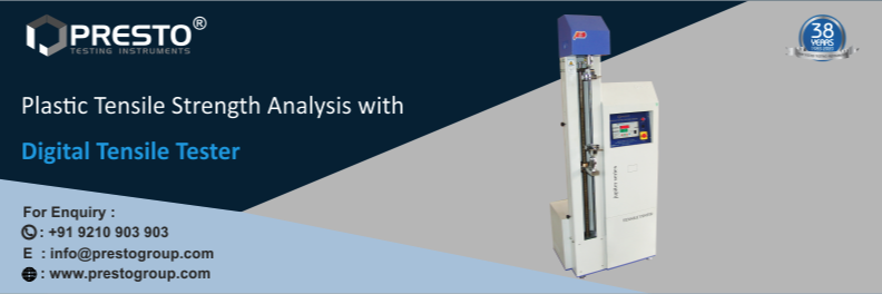 Plastic Tensile Strength Analysis with Digital Tensile Tester